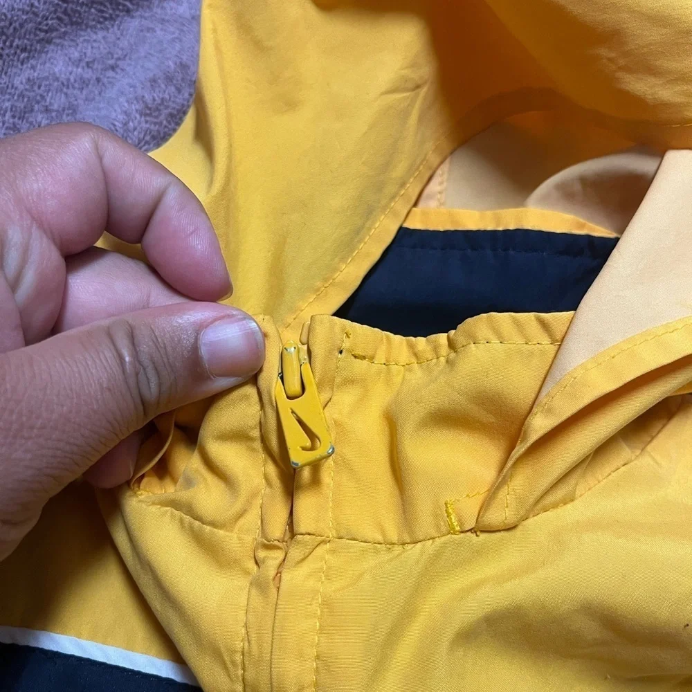 Nike Kids Yellow and Black Jacket